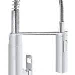 Vedd meg online GROHE 31395000 Csaptelep konyhába Eurocube rugós zuhany króm