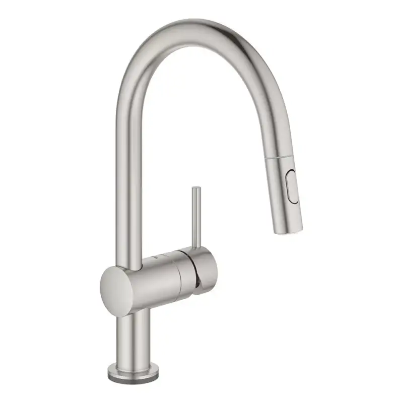 GROHE 31358DC2 karos csaptelep MINTA C Touch SuperSteel Prémium