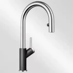 BLANCO 526172 CARENA-S Vario csaptelep fekete/króm szilgranit®-look Legnépszerűbb