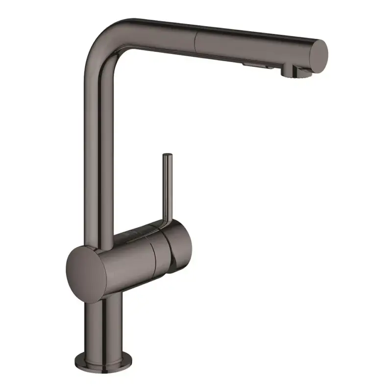GROHE 30274A00 Minta L-alakú keverő kettős zuhanyzóval Hard graphite Kihagyhatatlan ajánlat