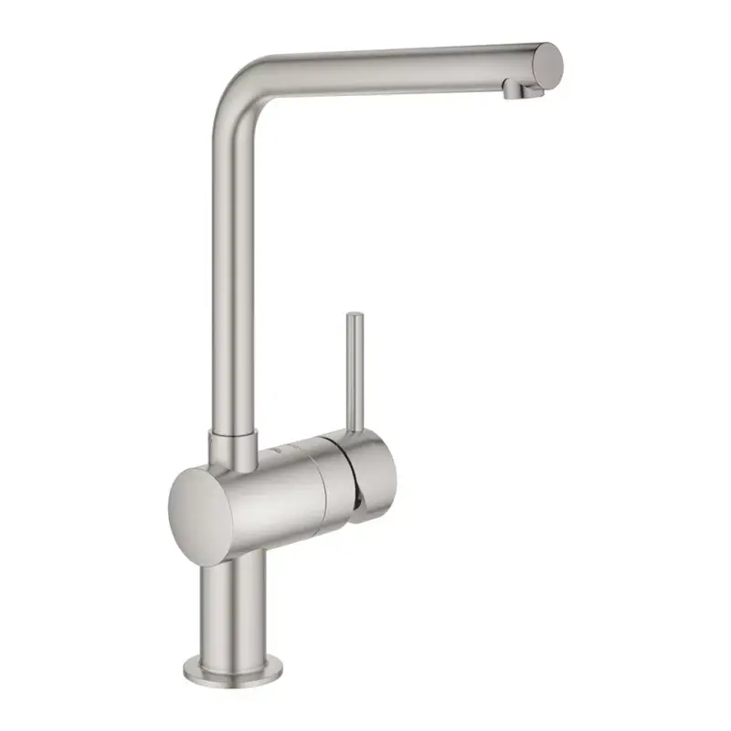 Akciós ár GROHE 30425DC0 Csaptelep VENTO L-kifolyócső szuperacélból