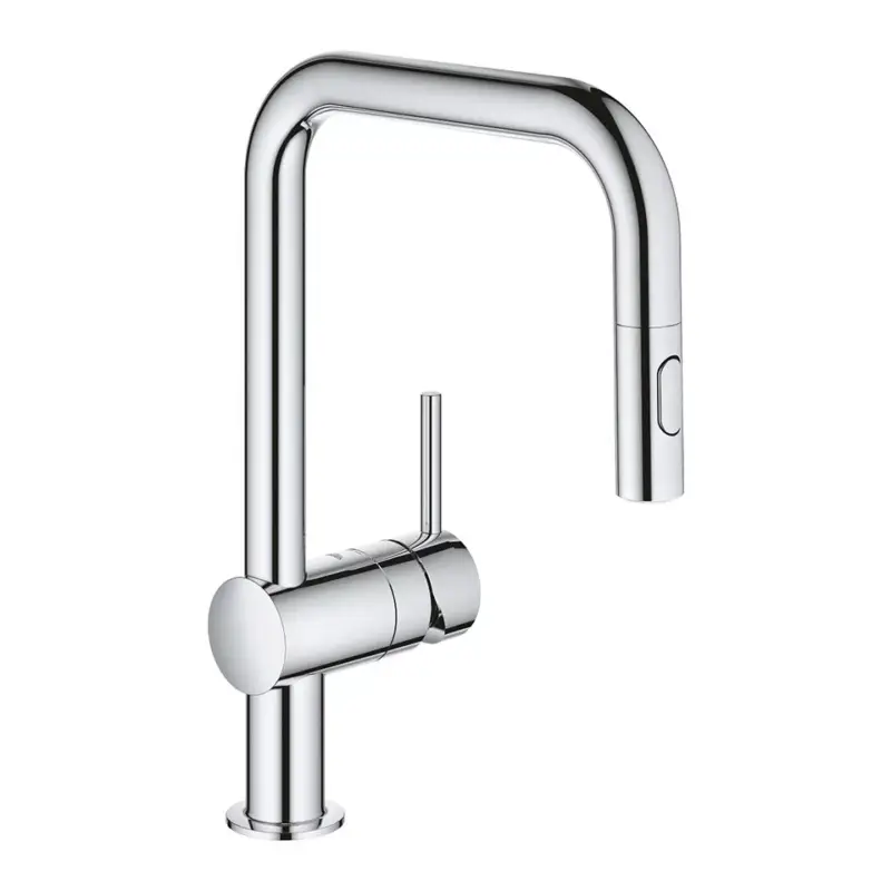Csak ma GROHE 30439000 Csaptelep VENTO U-csapcsőkettős zuhanyzó króm