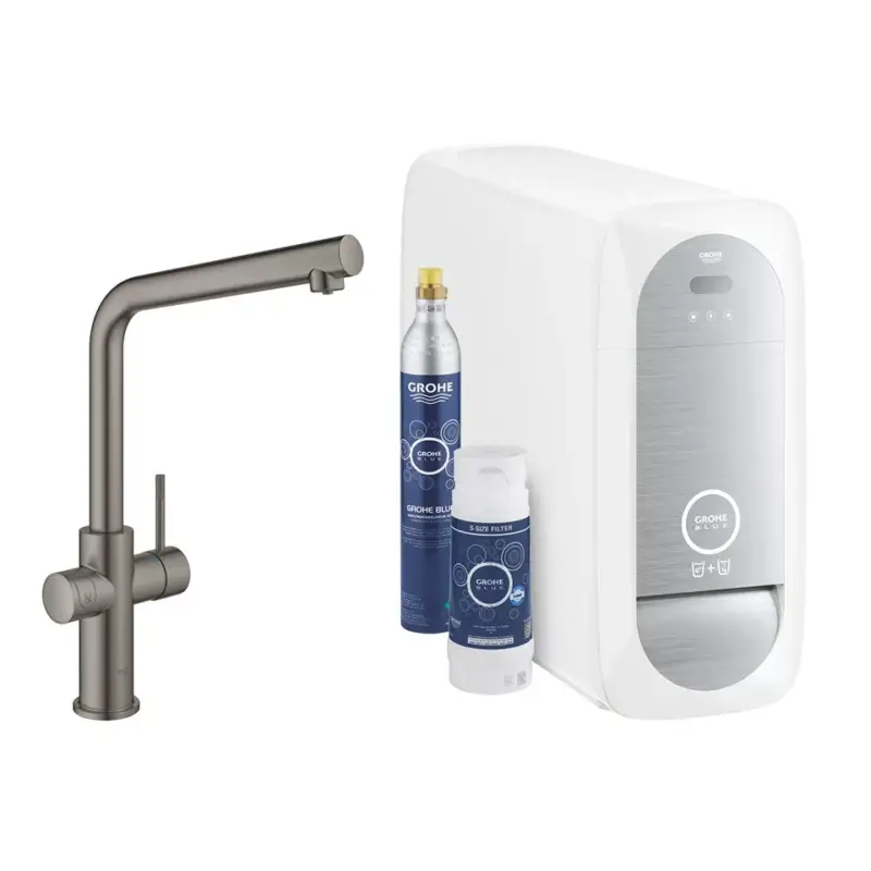 Árengedmény GROHE 31454AL01 Blue Homeinduló induló készlet L-csapcső hard graphite