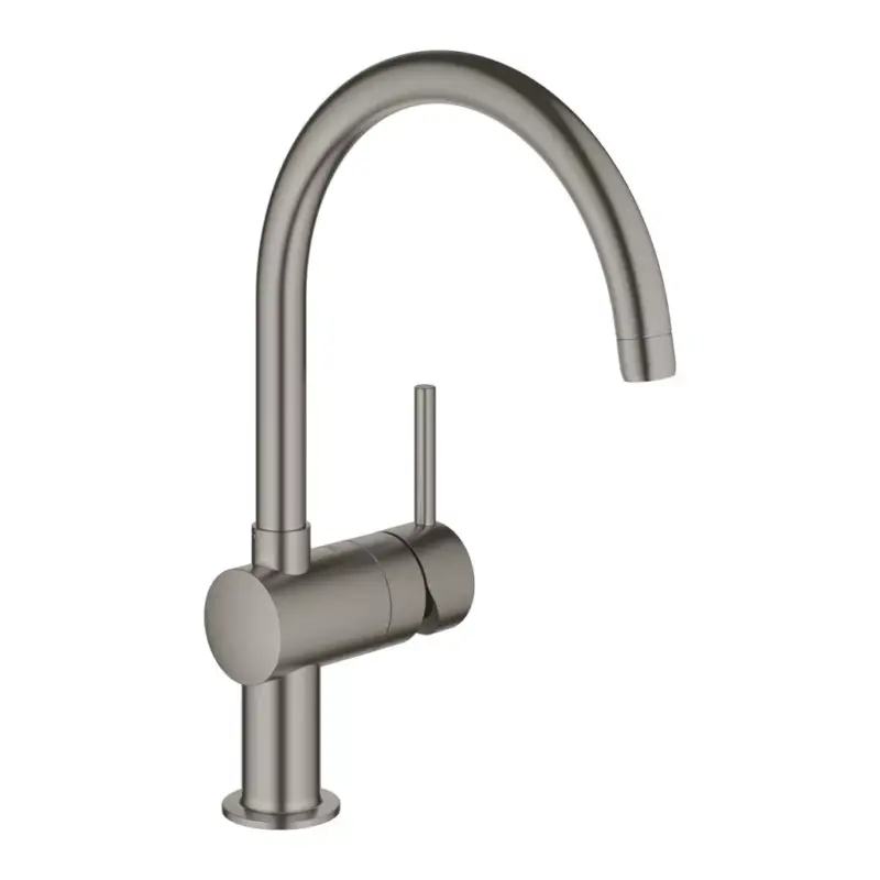 Újdonság GROHE 32917AL0 Baterie Minta C-výpusť kartáčovaný Hard Graphite