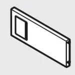 BL ZC7Q020SS A-L osztóf.200mm fekete Expressz kézbesítés