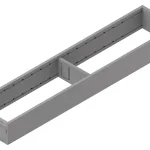 BLUM ZC7S500RS1 Ambia-line kerethez LBX/MVX-hez, NL=500/100 indium szürke IG-M Kihagyhatatlan ajánlat