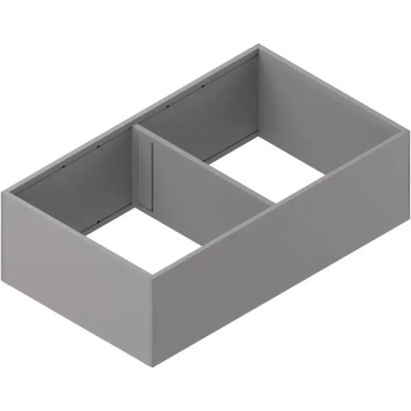 Szezonális akció BLUM ZC7F400RSP Ambia-line keret LBX/MVX-hez, NL=400/218 indium szürke IG-M