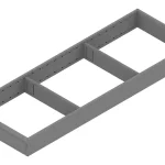 BLUM ZC7S600RS2 Ambia-line kerethez LBX/MVX, NL=600/200 mm indium szürke IG-M Vedd meg online