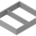BLUM ZC7S300RSU Ambia-line kerethez LBX/MVX-hez, NL=270/242 indium szürke IG-M Szuper ajánlat