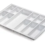 Evőeszköz tartó Classico 80 (722x474mm) szemcsés fehér Akció