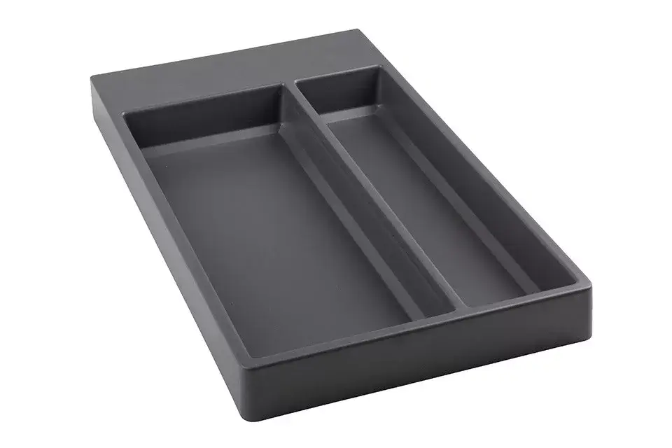 Evőeszköz tartó Separado Flex 546x300x2,8mm - antracit Biztonságos fizetés