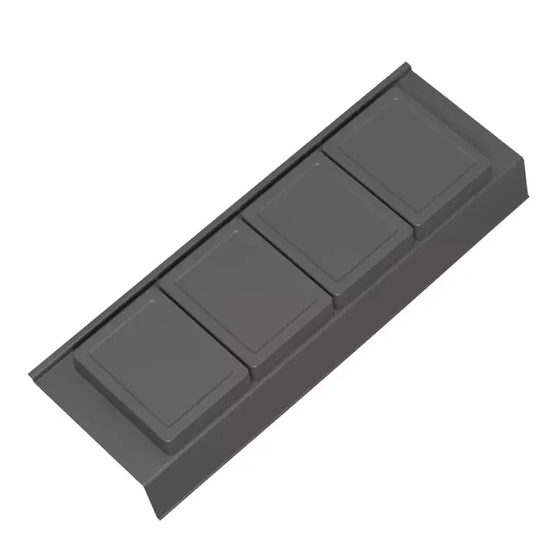 GOLLINUCCI Fürdőszoba fiók rendező kiegészítőkkel, 450mm mély fiókba, antracit Exkluzív ajánlat