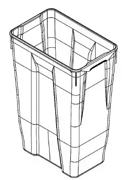 Korlátozott ajánlat GOLLINUCCI Pótkosár Linea 580-hoz, 30 l