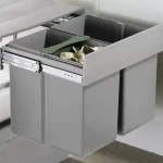 Prémium HETTICH 9079926 Bin.it Space 2x15l szemeteskosár