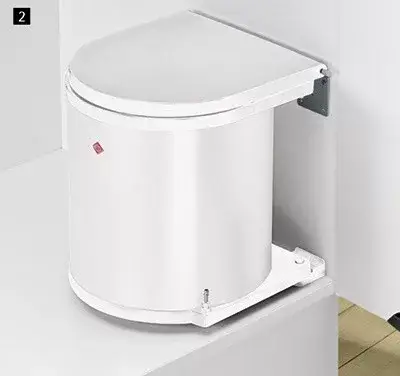 Népszerű HETTICH 9079970 Bin.it Classic szemeteskosár 13l