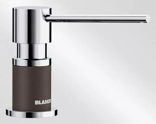BLANCO 525815 Mosószeradagoló LATO Silgranite kávé/króm Azonnali szállítás