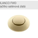 Korlátozott ajánlat BLANCO 526769 Tartozék FWD gomb szatén arany