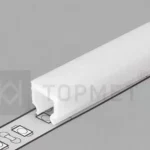 StrongLumio takaróprofil HI8 LED profilhoz rápattintós tejfehér 4,1m Árengedmény