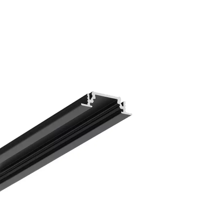 Vásárlói kedvenc StrongLumio LED profil Groove 10 fekete alu 2000mm