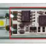 StrongLumio LED kapcsoló/dimmelő profilba 12/24V, sárga LED kijelzővel Exkluzív ajánlat