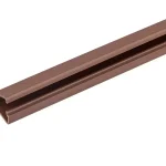 StrongLumio kábelcsatorna 12x7mm öntapadó sötét fa imitáció 1m Akciós ár