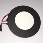 Bestseller LED spotlámpa BAILEN 12V 3W fekete/hideg fehér
