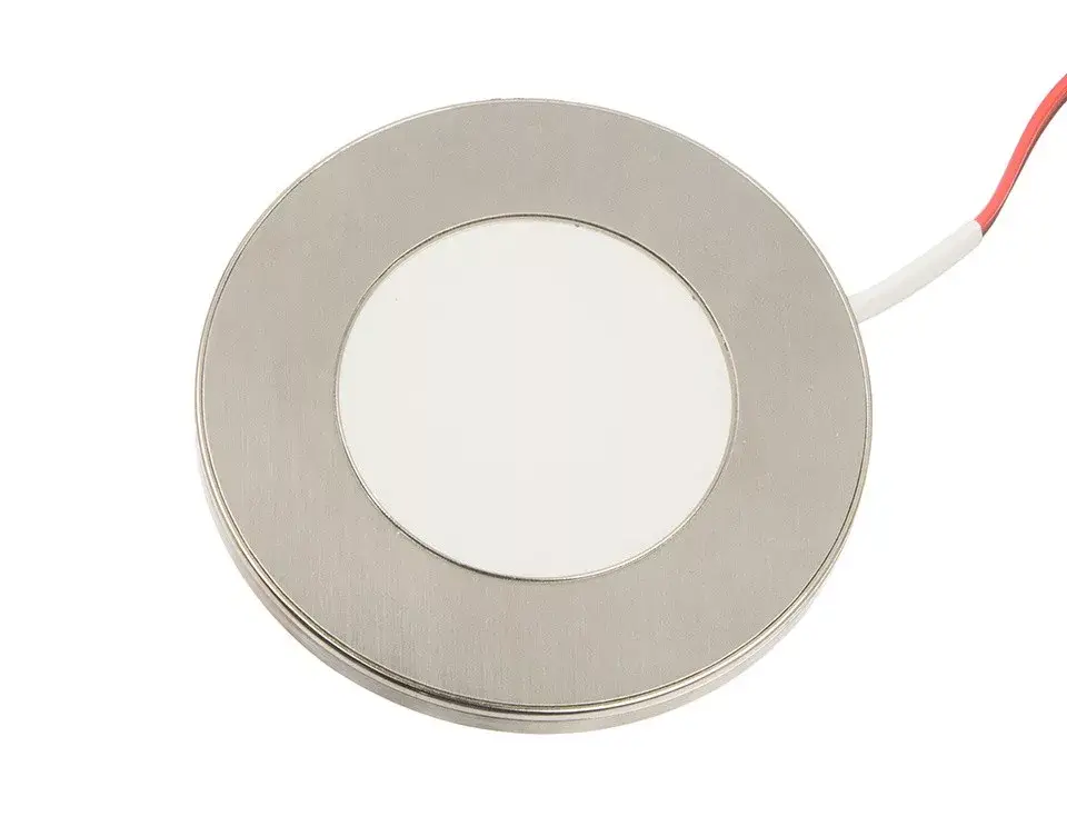 Árcsökkenés LED spotlámpa BAILEN 12V 3W csiszolt acél/hideg fehér