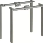 Gyors kiszállítás MILADESIGN lábazat Quark Q7608 ezüst