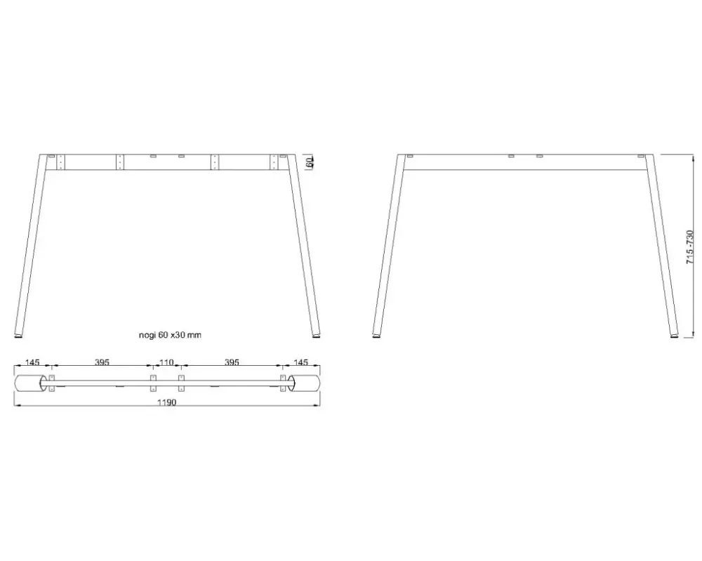 Prémium MILADESIGN lábazat Mobilar M6312E–S antracit