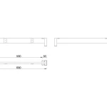MILADESIGN lábazat alacsony Mobilar M6307-K antra Akció