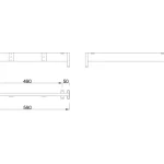 Kedvezményes ár MILADESIGN lábazat alacsony Mobilar M6206-K antra