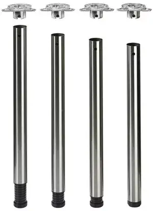 HETTICH 70147 Femi asztalláb 710/60 mm króm Akciós ár