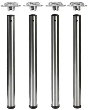 Vásárlói kedvenc HETTICH 70144 Efua láb 710/80 mm szett nemesacél imitáció