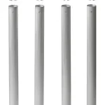 Gyors kiszállítás HETTICH 70146 Efui asztalláb 710/60 mm bordázással alumínium