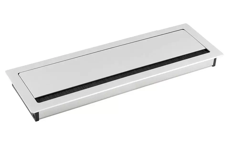 Kedvezmény STRONG kábelkivezető ALU 300x100x29, Alumínium