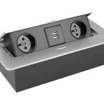 Olcsó StrongPower Elektromos aljzat 2x 230V,2x USB Power, ezüst
