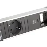 Legnépszerűbb BACHMANN 916.505 zásuvková jednotka 1x 230V Schuko + USB C + 1x volný modul