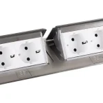 Olcsóbb LEGRAND Pop-up dupla, 4x 230V, rozsdamentes acél, schuko
