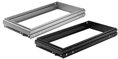 Prémium HETTICH 1054390 keret függeszthető irattartókra 1136x352 mm, fekete