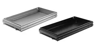 Végkiárusítás HETTICH 1054804 fiók szekrényekbe fronttal 936/352 (1000 mm), fekete