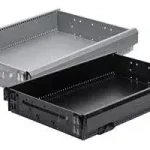 Kedvezmény HETTICH 9061151 acél fiók 392/714 mm fekete