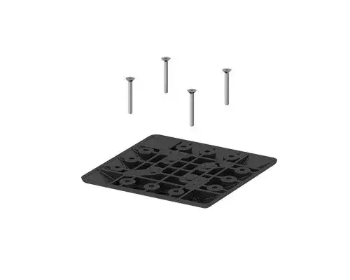 Vedd meg online HETTICH 9243049 LegaDrive csatlakozó lemez 170x170 szürke
