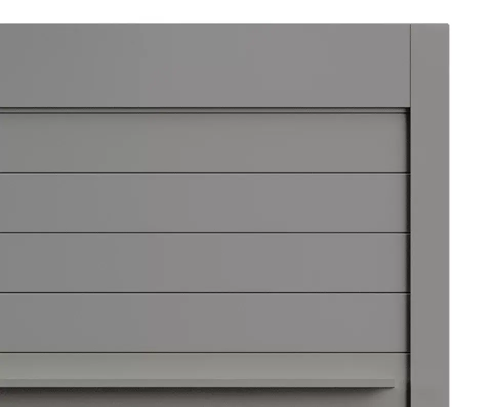 Szezonális akció REHAU Rauvolet Noble matt 600x1500 mm Silver Lake