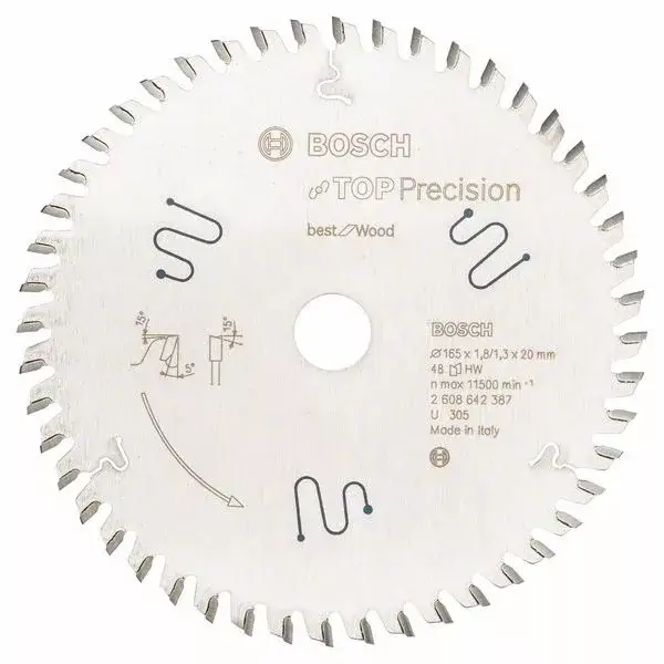 BOSCH 2608642387 Pilový kotouč Best for Multi Material 165 x 20 x 1,8 mm, 56 Ne maradj le