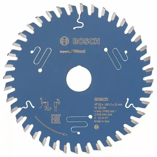 Expressz kézbesítés BOSCH 2608644004 Pilový kotouč Expert for Wood 120 x 20 x 1,8 mm, 40