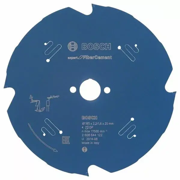 Kedvezményes ár BOSCH 2608644122 Pilový kotouč Expert for Fibre Cement 165 x 20 x 2,2 mm, 4