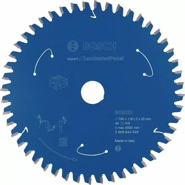 BOSCH 2608644548 Pilový kotouč Expert for LaminatedPanel - AKU 160×1,8×20mm, 48 Alacsony ár