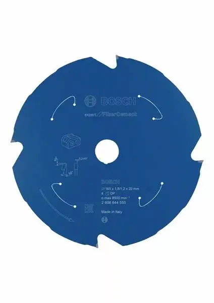 BOSCH 2608644555 Pilový kotouč Expert for FibreCement pro AKU p. 165×1,8×20mm, 4 Kedvezményes ár
