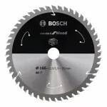 Vásárlói kedvenc BOSCH 2608837687 Pilový kotouč Standard for Wood pro AKU pily 165×1,5×20mm, 48