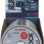 Prémium BOSCH 2608619364 X-LOCK řezné kotouče Standard for Inox 125 × 1,6 mm, 10 ks